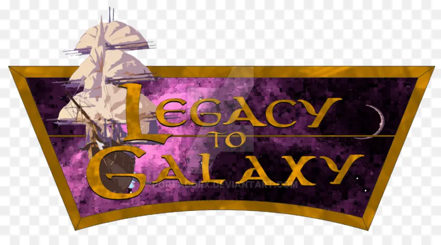 Legado Para O Logotipo Do Galaxy，Texto PNG