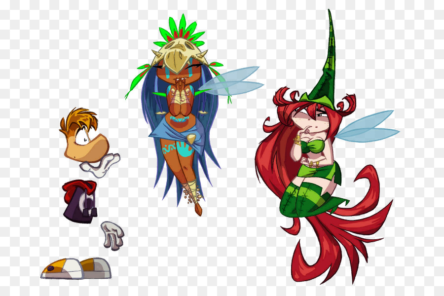 Personagens Animados，Fadas PNG