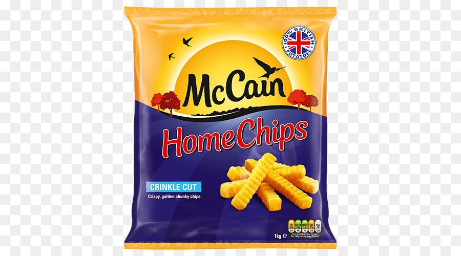 Mccain Homechips，Corte Enrugado PNG