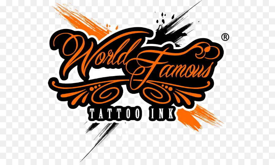 Logotipo De Tinta De Tatuagem Mundialmente Famoso，Marca PNG