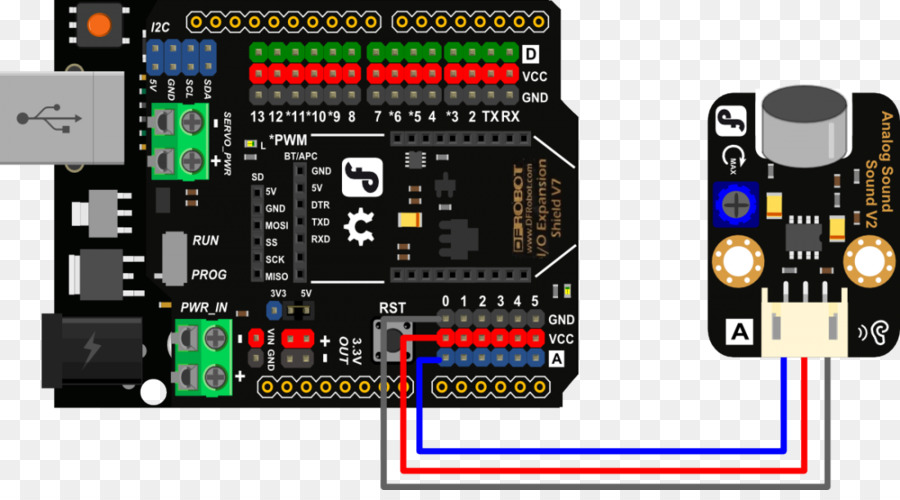 Placa De Circuito，Fios PNG