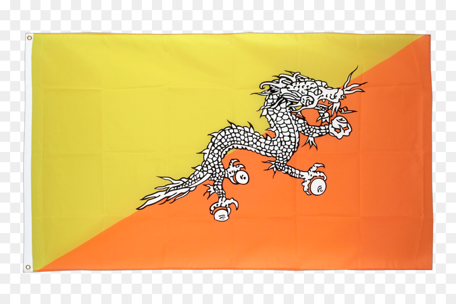 Butão，Bandeira Do Butão PNG