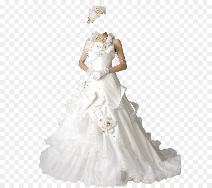 Vestido De Noiva，Do Ombro PNG