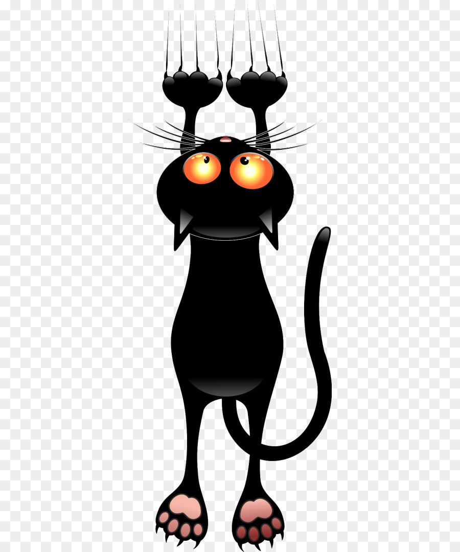 Gato Preto，Desenho Animado PNG