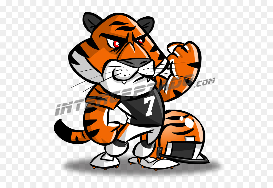 Tigre De Desenho Animado，Futebol PNG