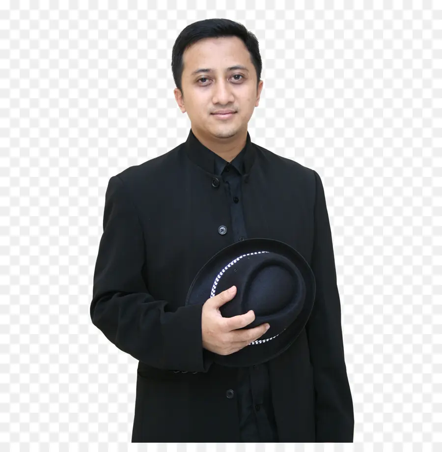 Homem De Terno Preto，Chapéu PNG