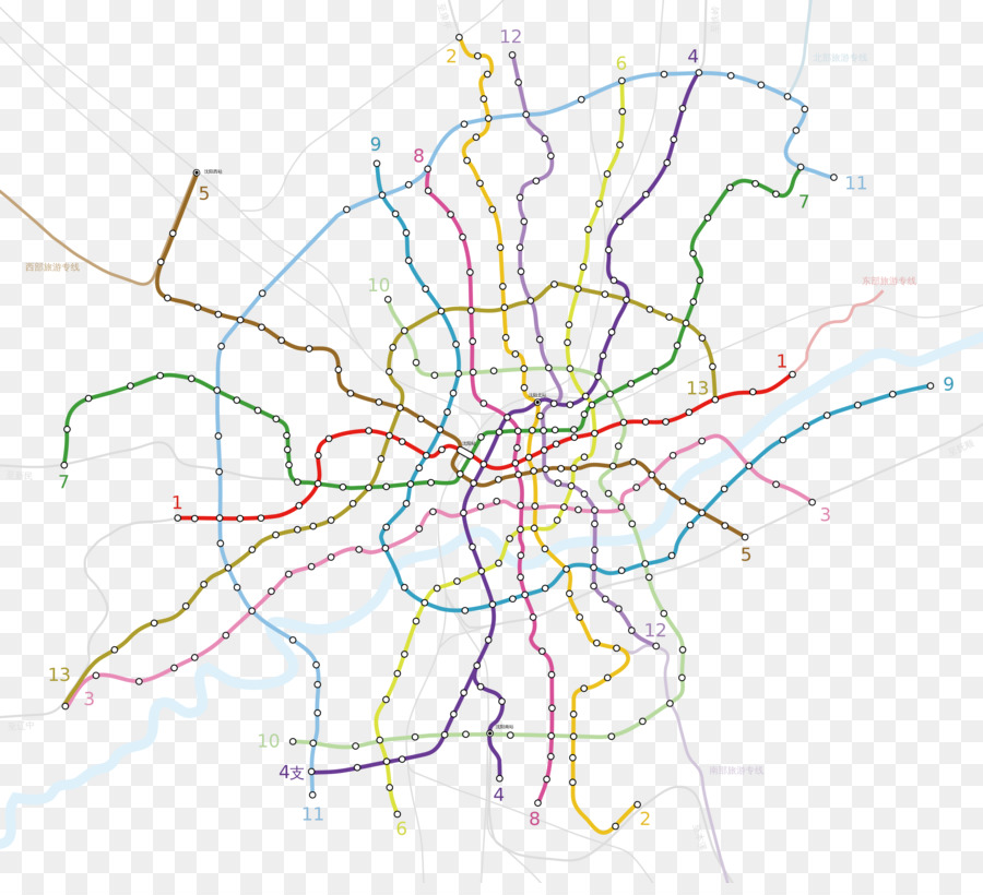 Shenyang De Metro，Linha 1 PNG