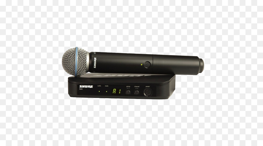 O Shure Sm58，Microfone Sem Fio PNG