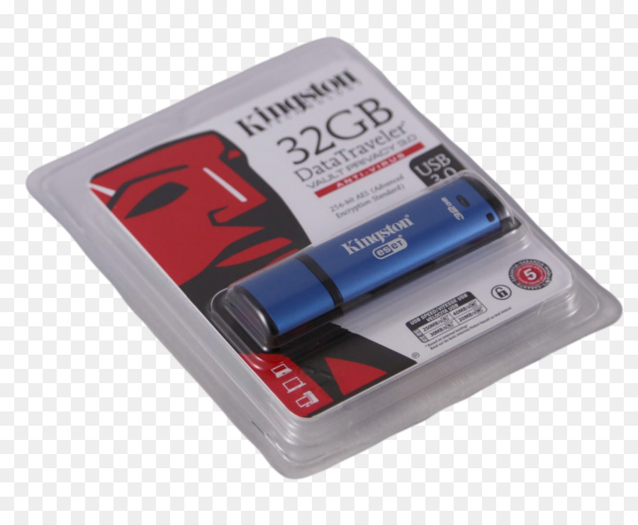 Kingston Datatraveler Vault，Unidades Flash Usb PNG