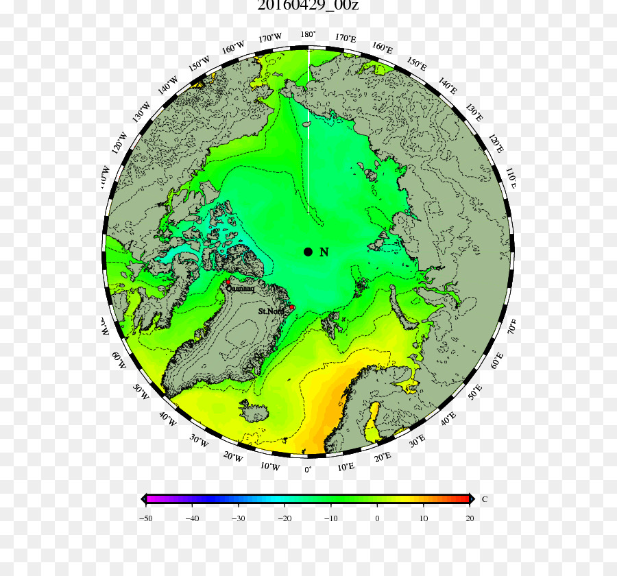 Oceano ártico，Gronelândia PNG