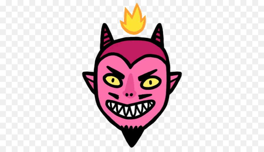 Cara Do Diabo，Desenho Animado PNG