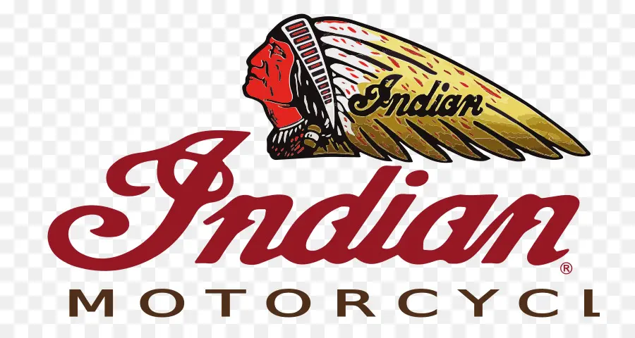 Logotipo Da Motocicleta Indiana，Marca PNG