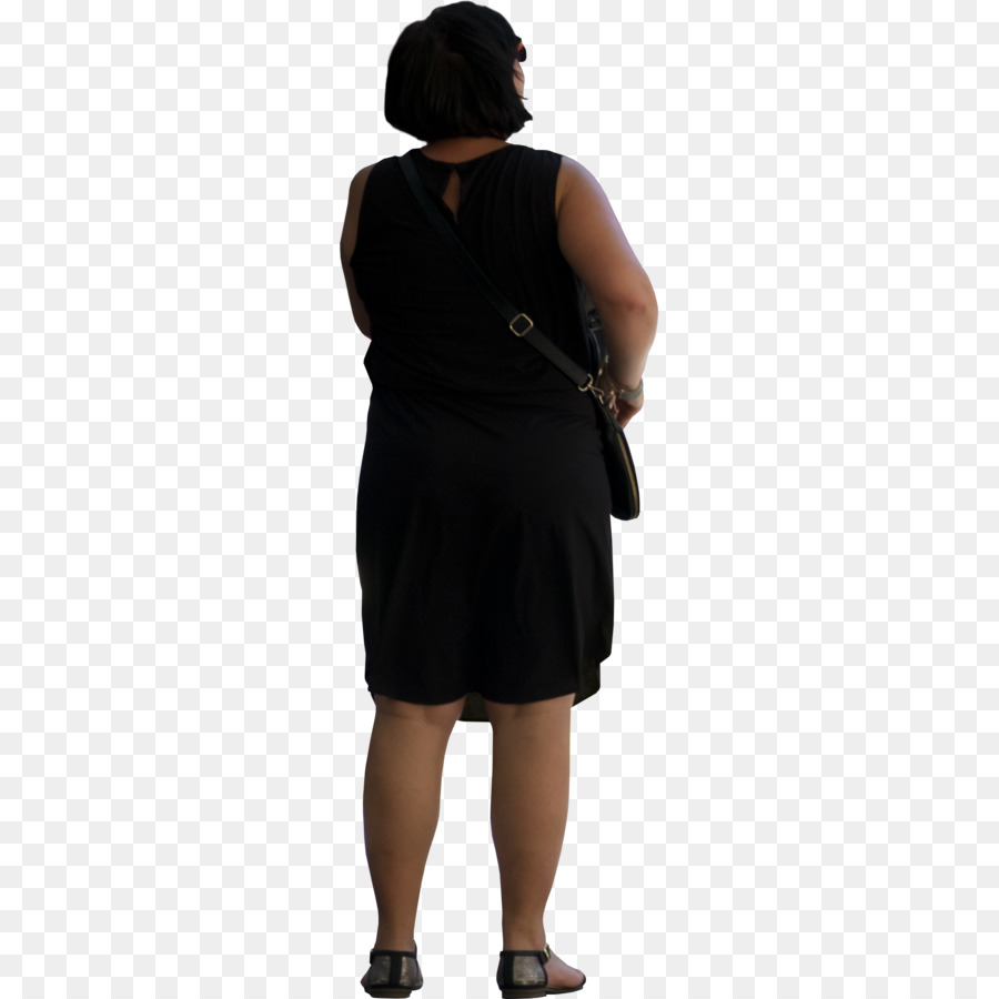 Little Black Dress，Do Ombro PNG