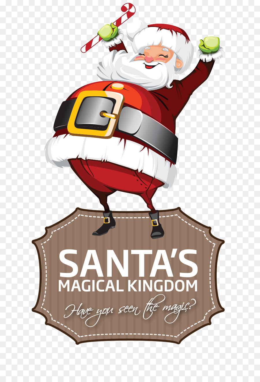 Papai Noel，Santa Reino Mágico PNG