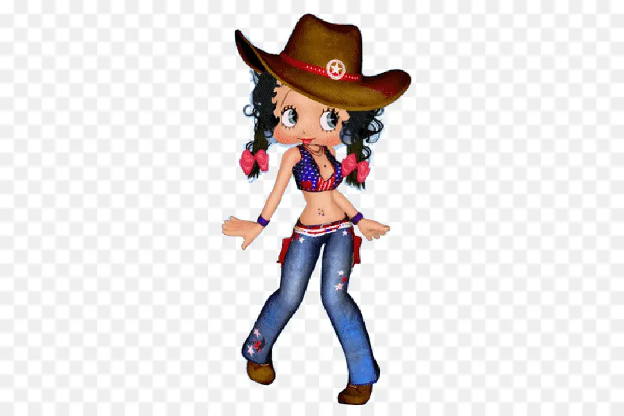 Betty Boop，Cowboy PNG