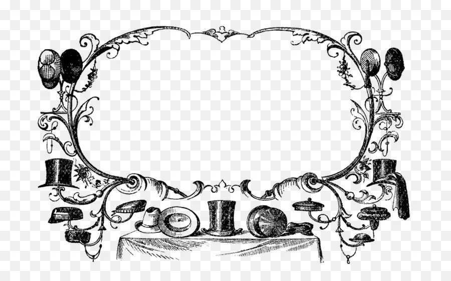 Moldura Vintage，Ornamentado PNG