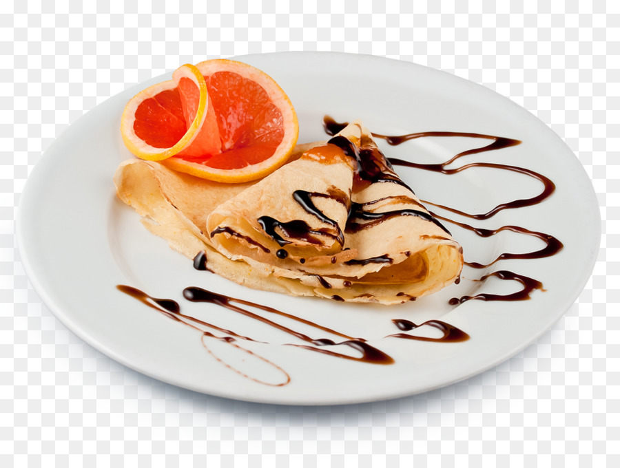 Crepe Com Chocolate，Sobremesa PNG