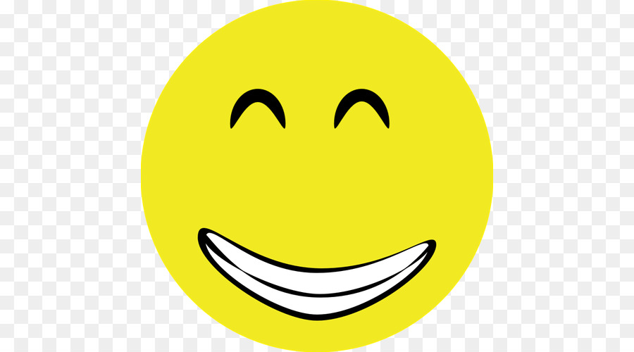 Rosto Sorridente Amarelo，Emoji PNG