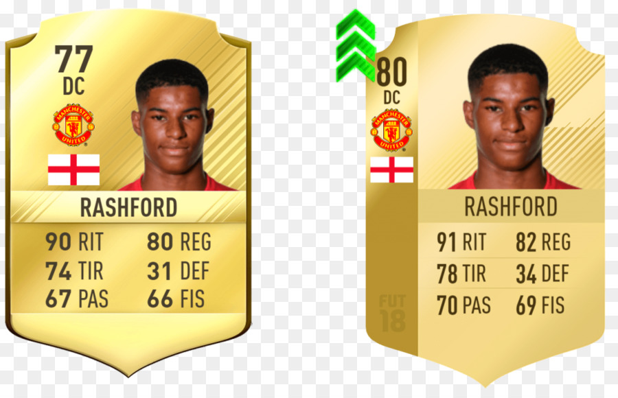 A Fifa 18，Marcus Rashford PNG