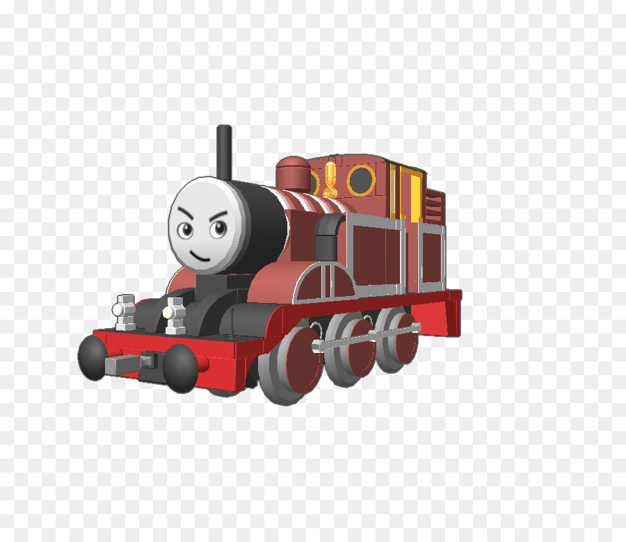 Trem Vermelho，Desenho Animado PNG