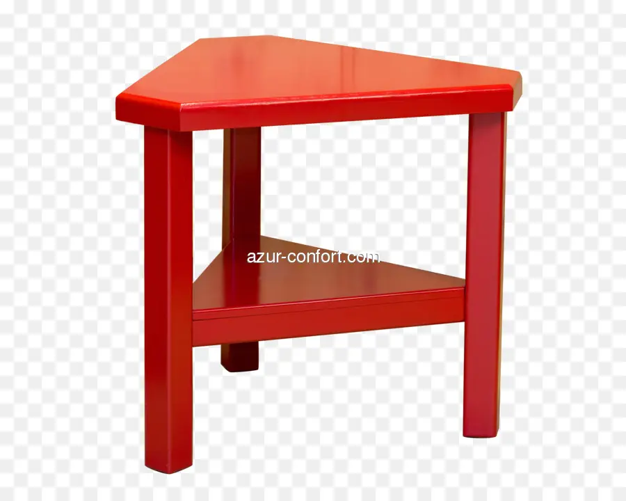 Mesa Triangular Vermelha，Mesa PNG