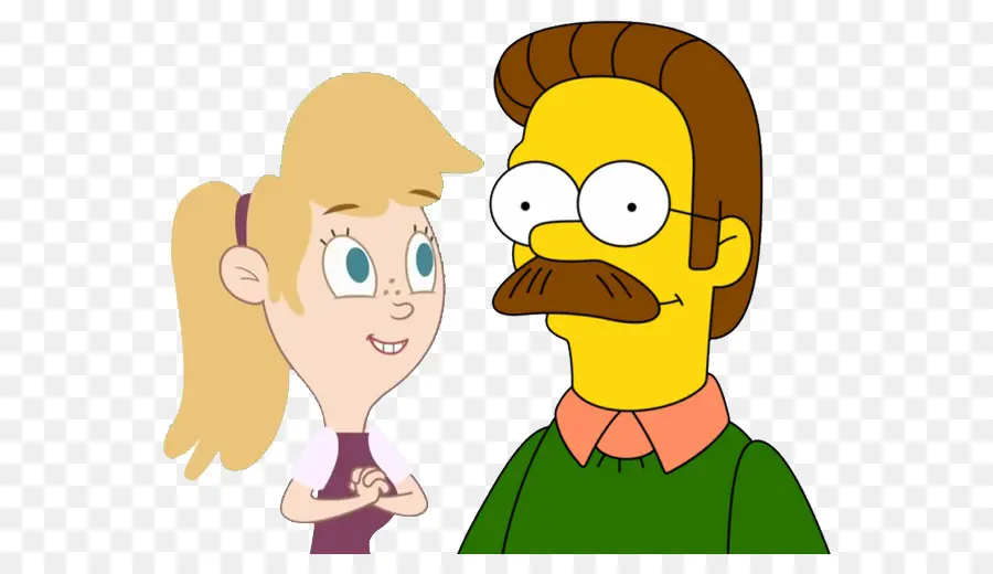 Ned Flanders，Mr Burns PNG
