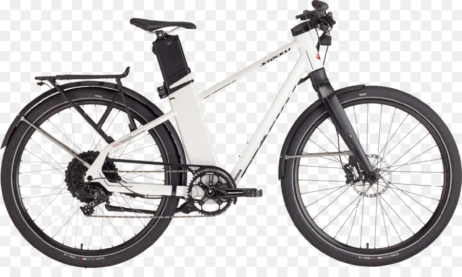 Bicicleta Elétrica，Branco PNG