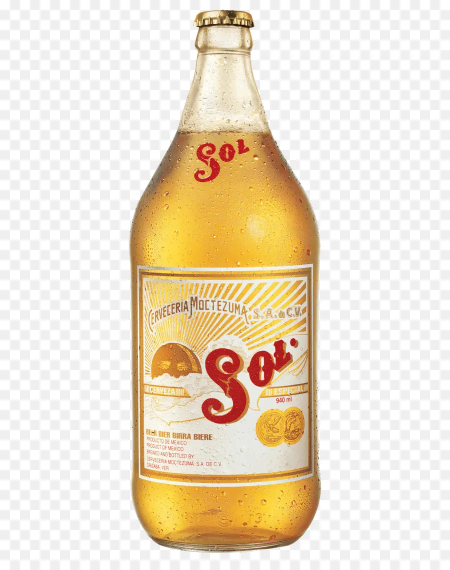 Garrafa De Cerveja Sol，Cerveja PNG