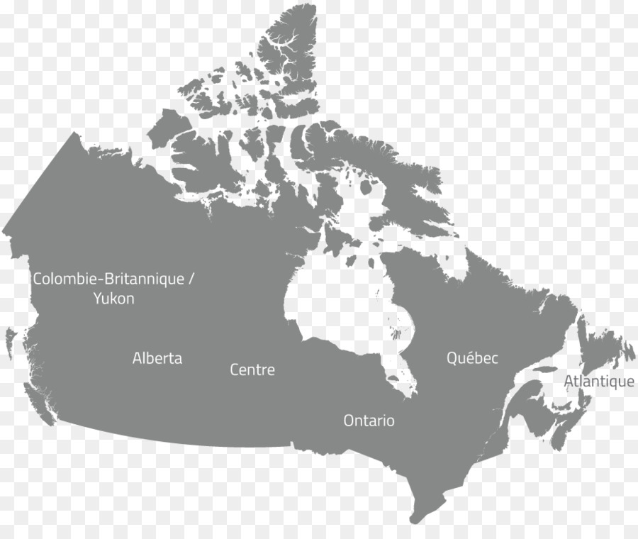 Mapa Do Canadá，Geografia PNG