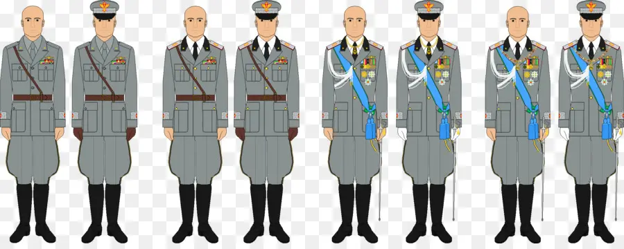 Uniformes Militares，Soldados PNG