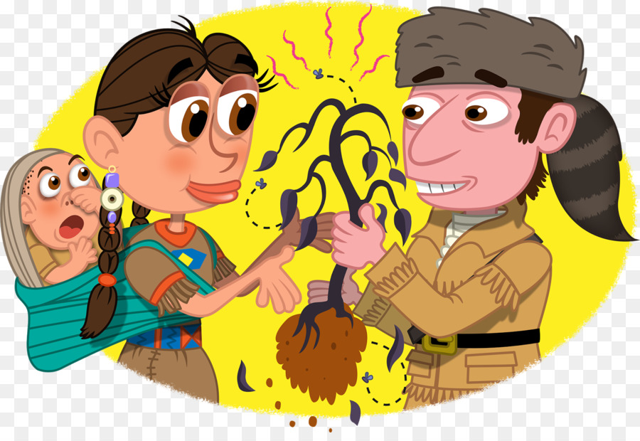 Sacagawea，Cartoon PNG