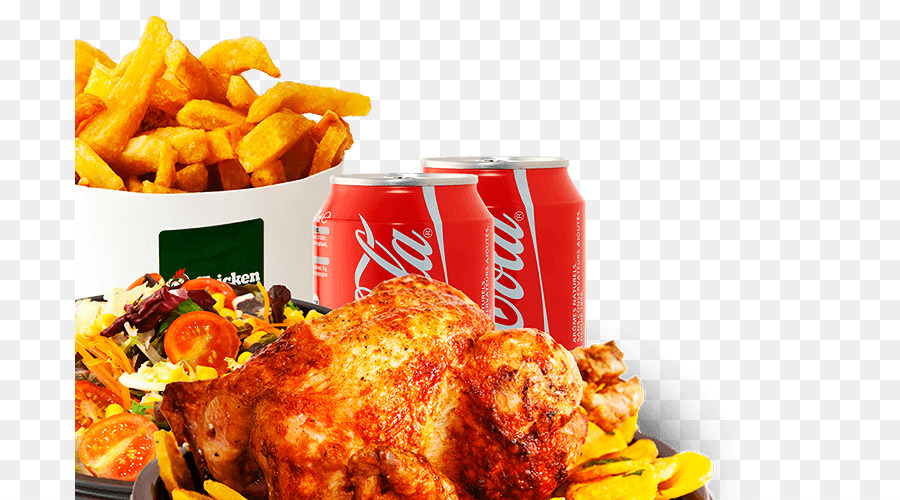 Batatas Fritas，Frango Frito PNG