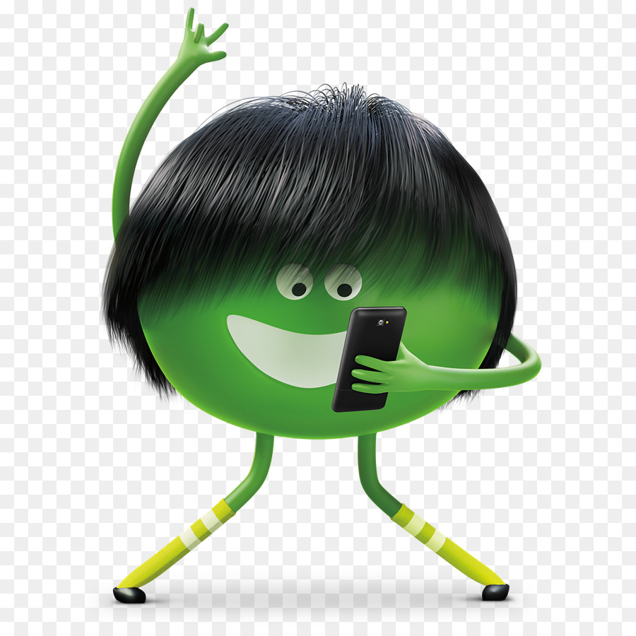 Personagem Verde，Selfie PNG