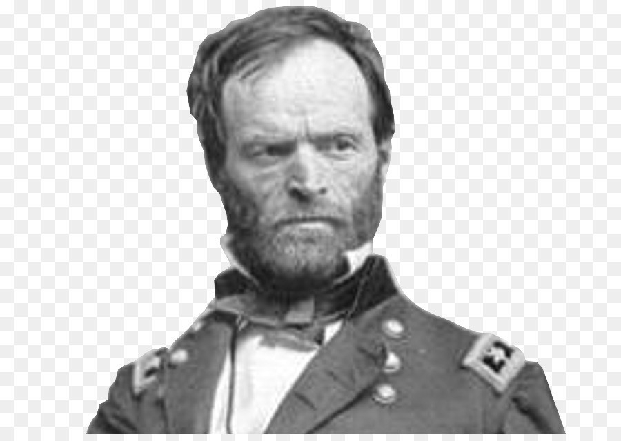 William Tecumseh Sherman，Guerra Civil Americana PNG