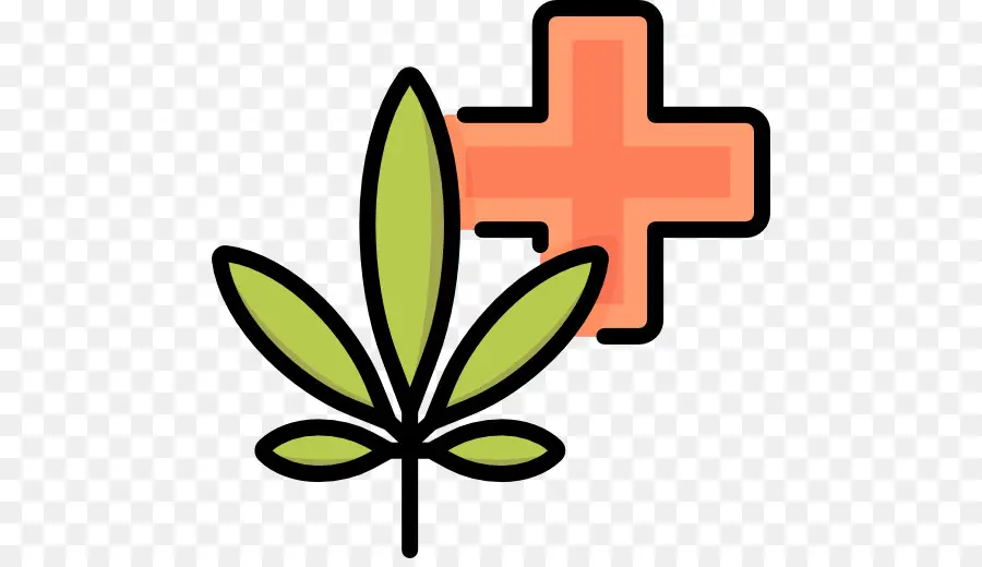 Folha De Cannabis，Médico PNG