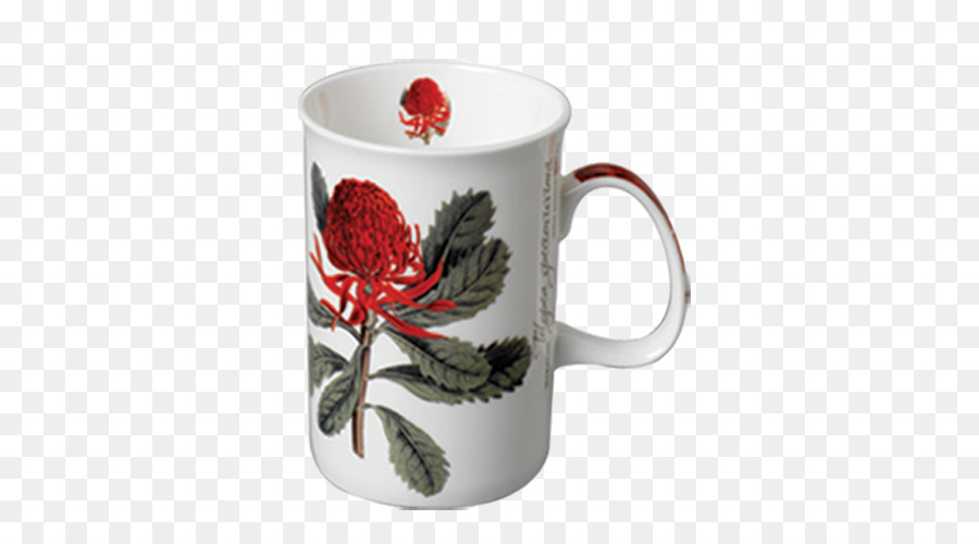 Xícara De Café，Emblema Floral PNG