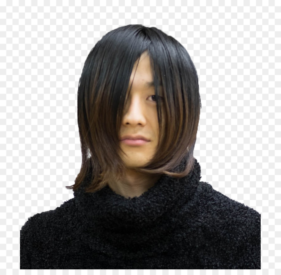 Cabelo Preto，Coloração Do Cabelo PNG