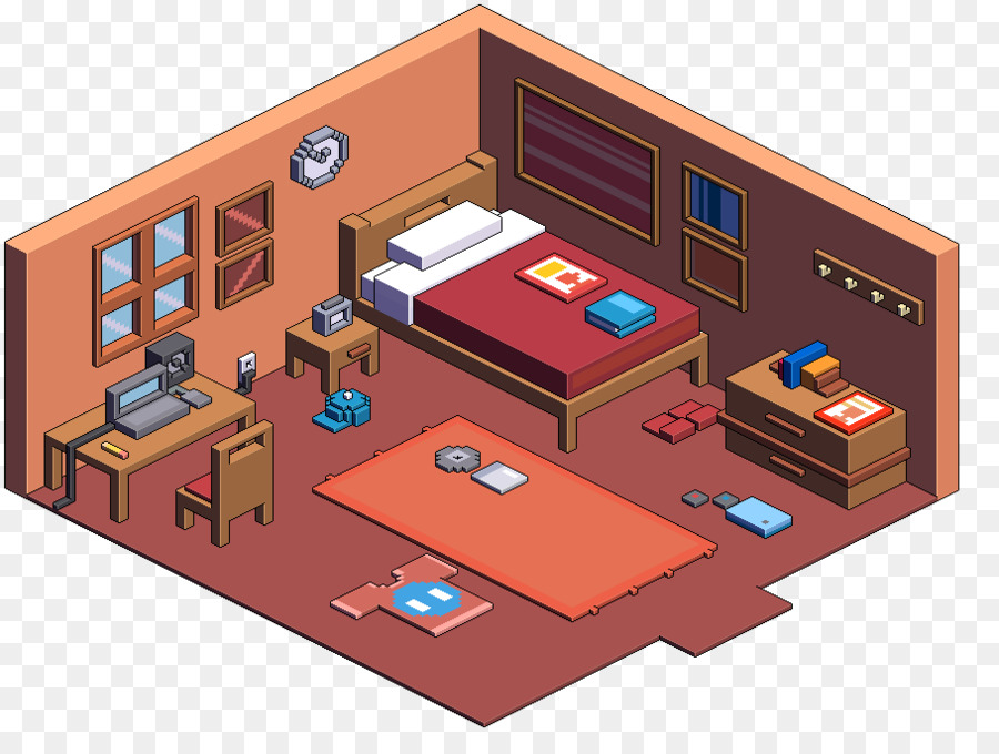 Quarto，Cama PNG