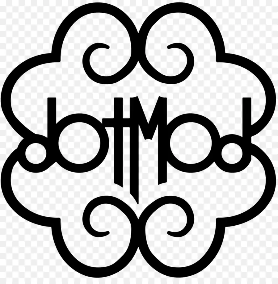 Dotmod Logo，Monograma PNG