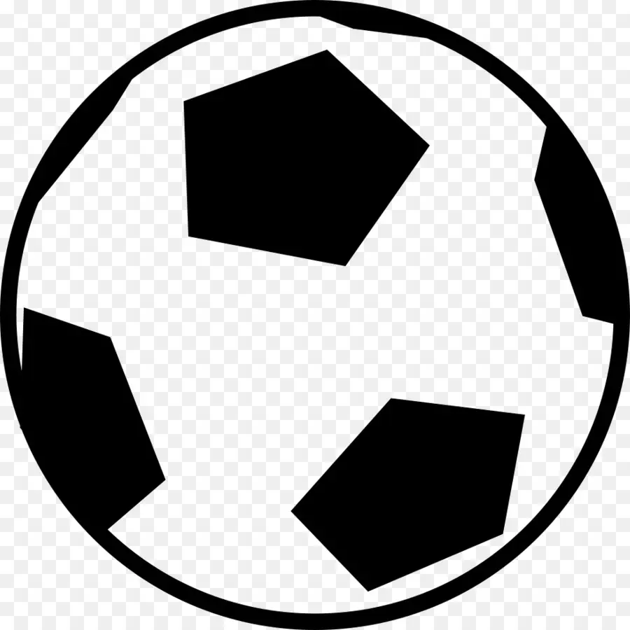 Bola De Futebol，Preto PNG