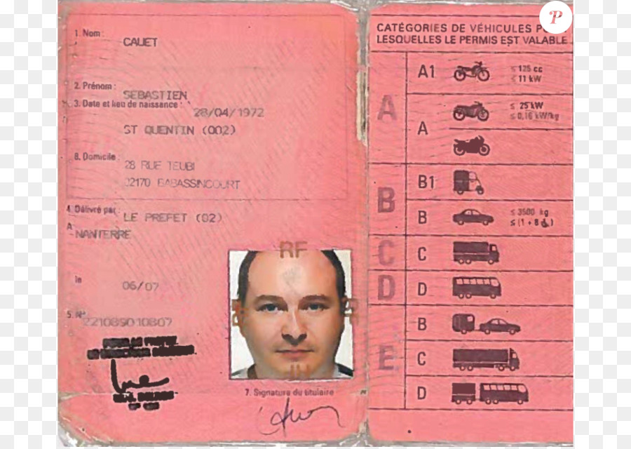 Documento De Identidade，Carteira De Motorista PNG