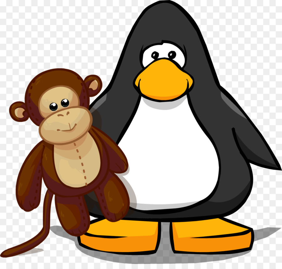 Pinguim E Macaco，Animal PNG