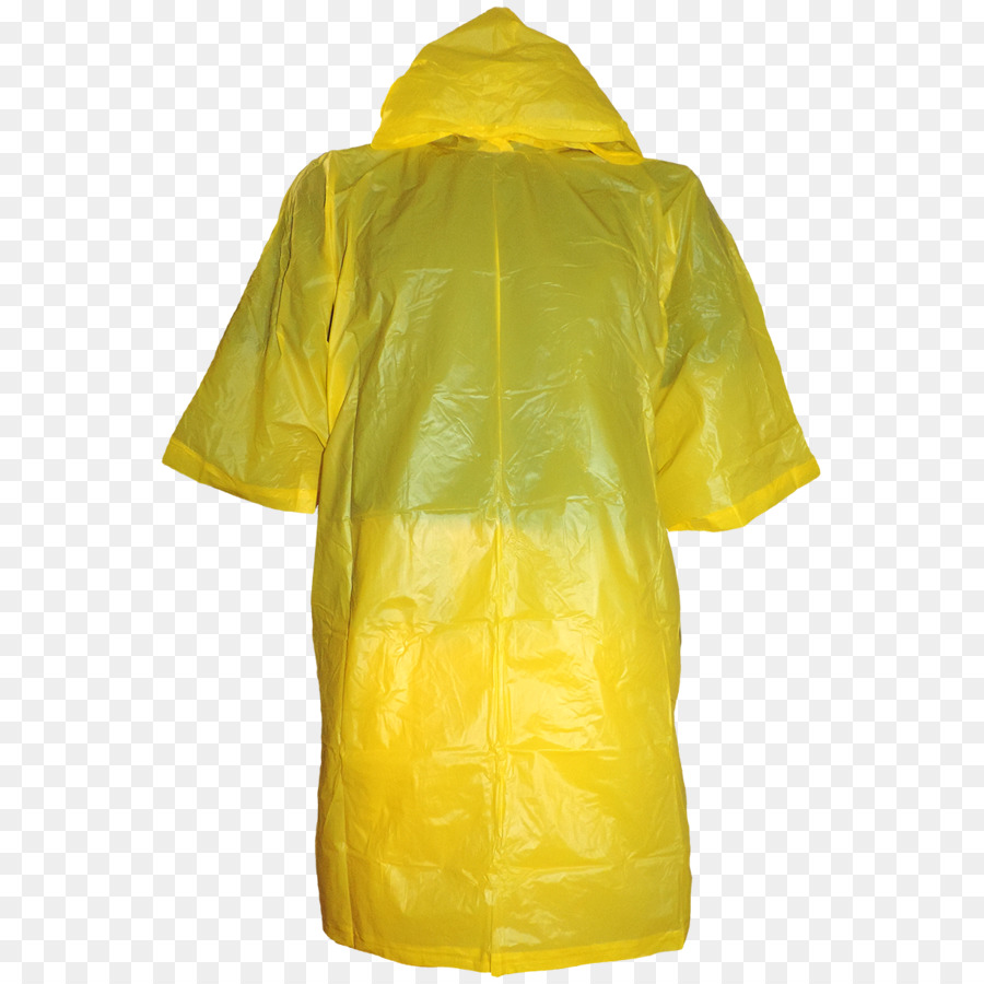 Capa De Chuva Amarela，Roupas PNG