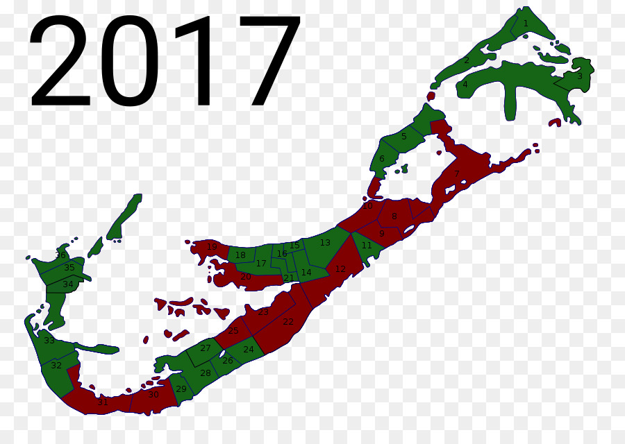 Bermudas，Mapa PNG