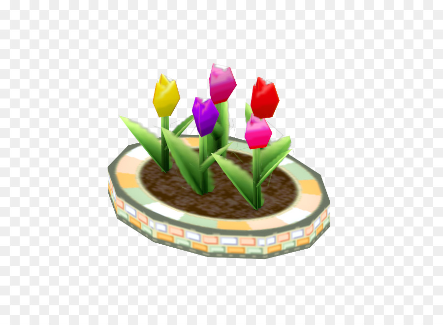 Tulip，Flowerpot PNG