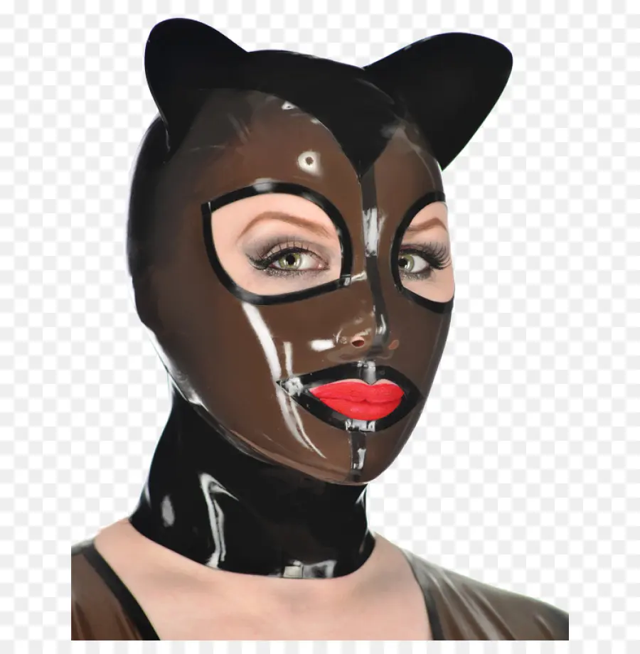 Máscara De Mulher Gato，Máscara PNG