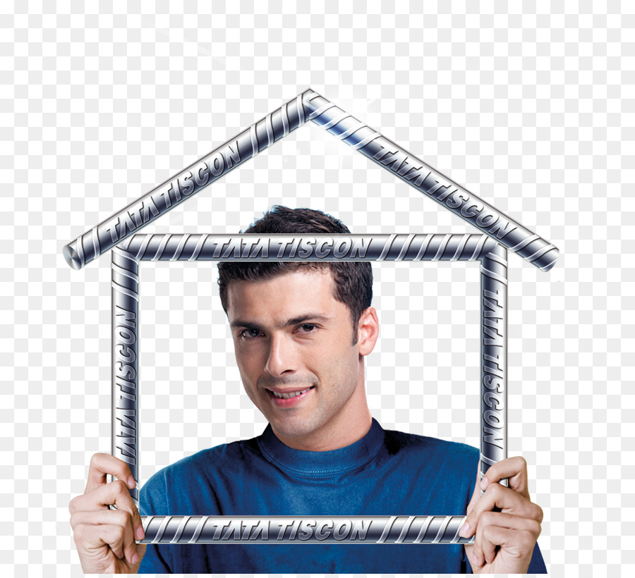 Homem Com Moldura，Casa PNG