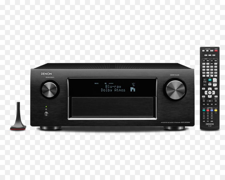 Av Receiver，Receiver Denon Avr X4400h PNG