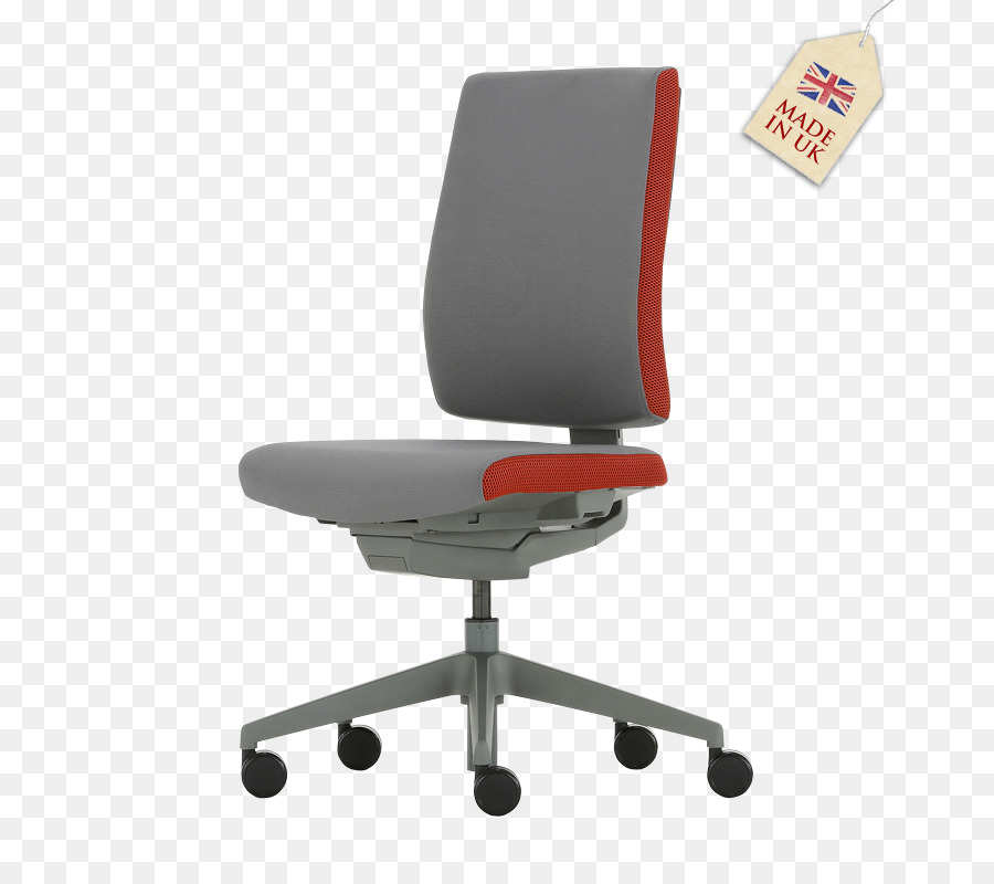 Cadeira De Escritório Cinza，Ergonômico PNG