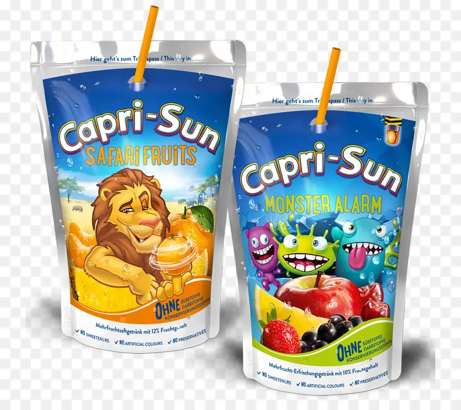 Bolsas Capri Sun，Suco PNG